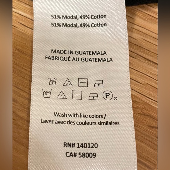 Stella & Dot Charcoal Long Sleeve Top - Picture 7 of 8